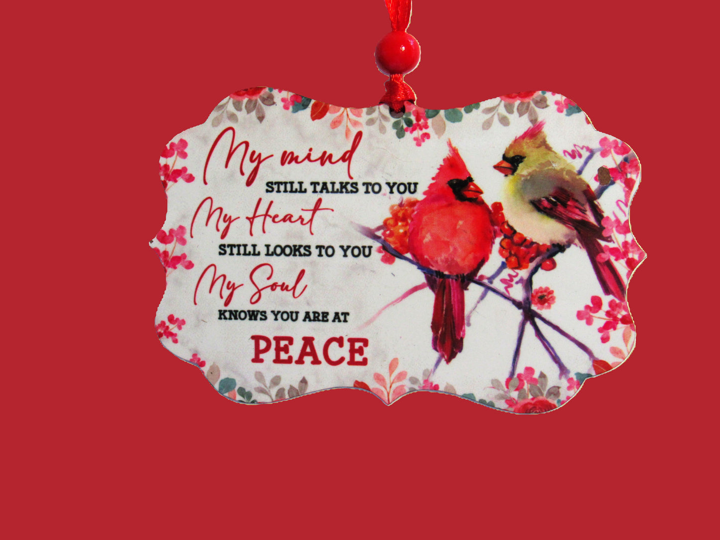 Benelux Shaped Sublimated Ornament