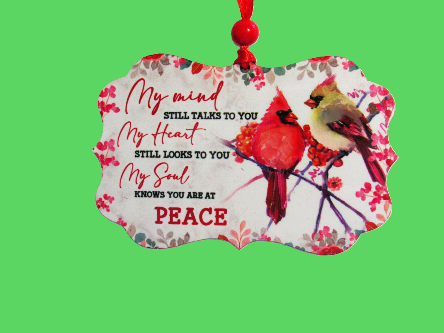 Benelux Shaped Sublimated Ornament