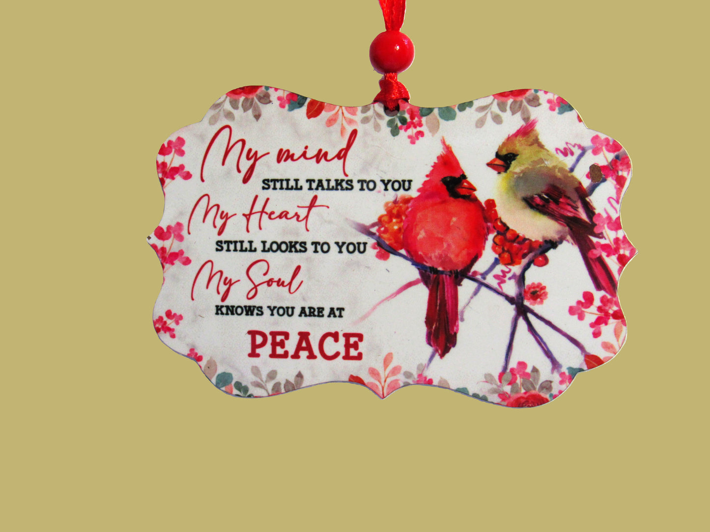 Benelux Shaped Sublimated Ornament