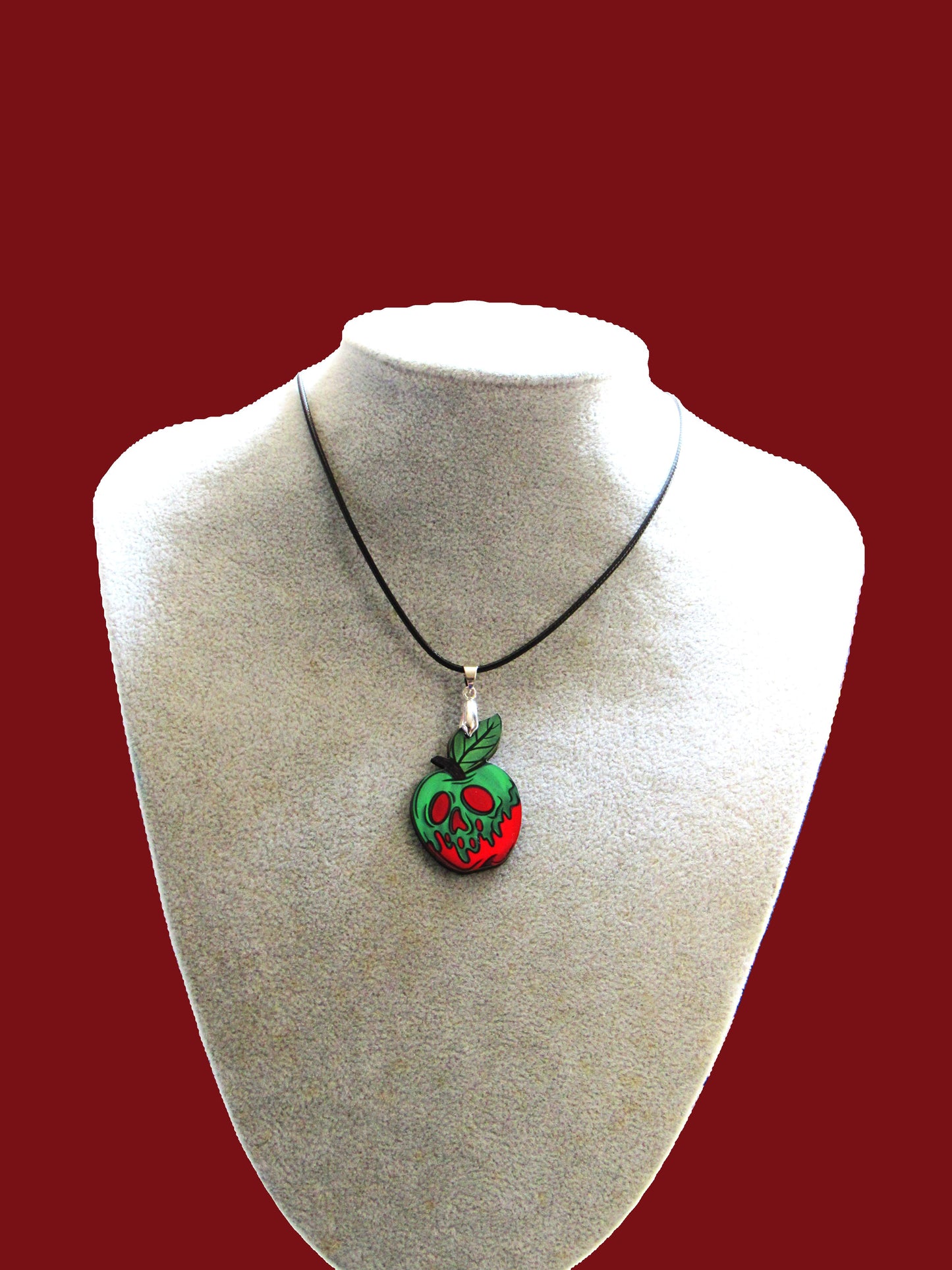 Apple Shaped Child's Sublimated Necklace