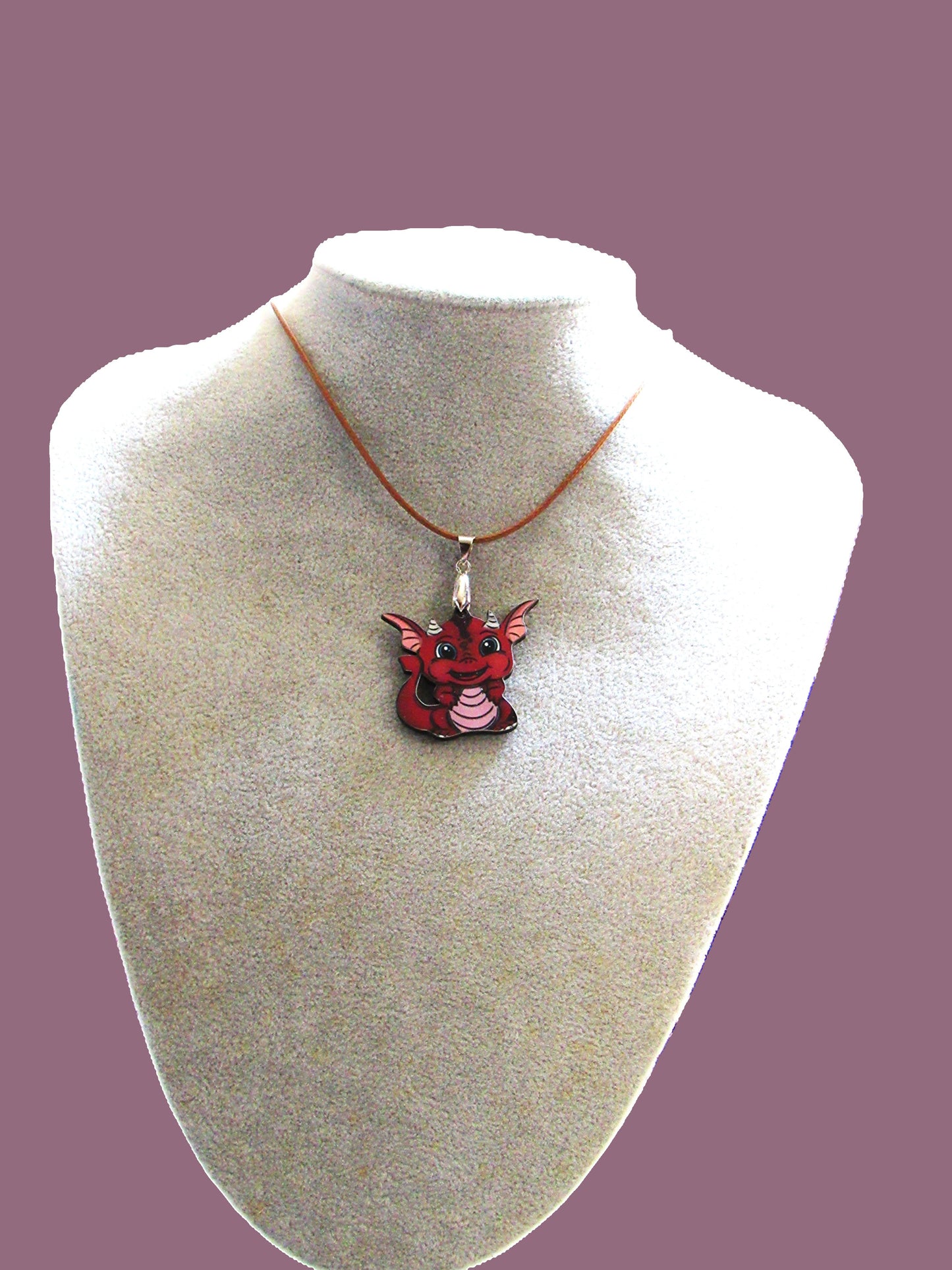 Dragon Shaped Childs Sublimated Necklace