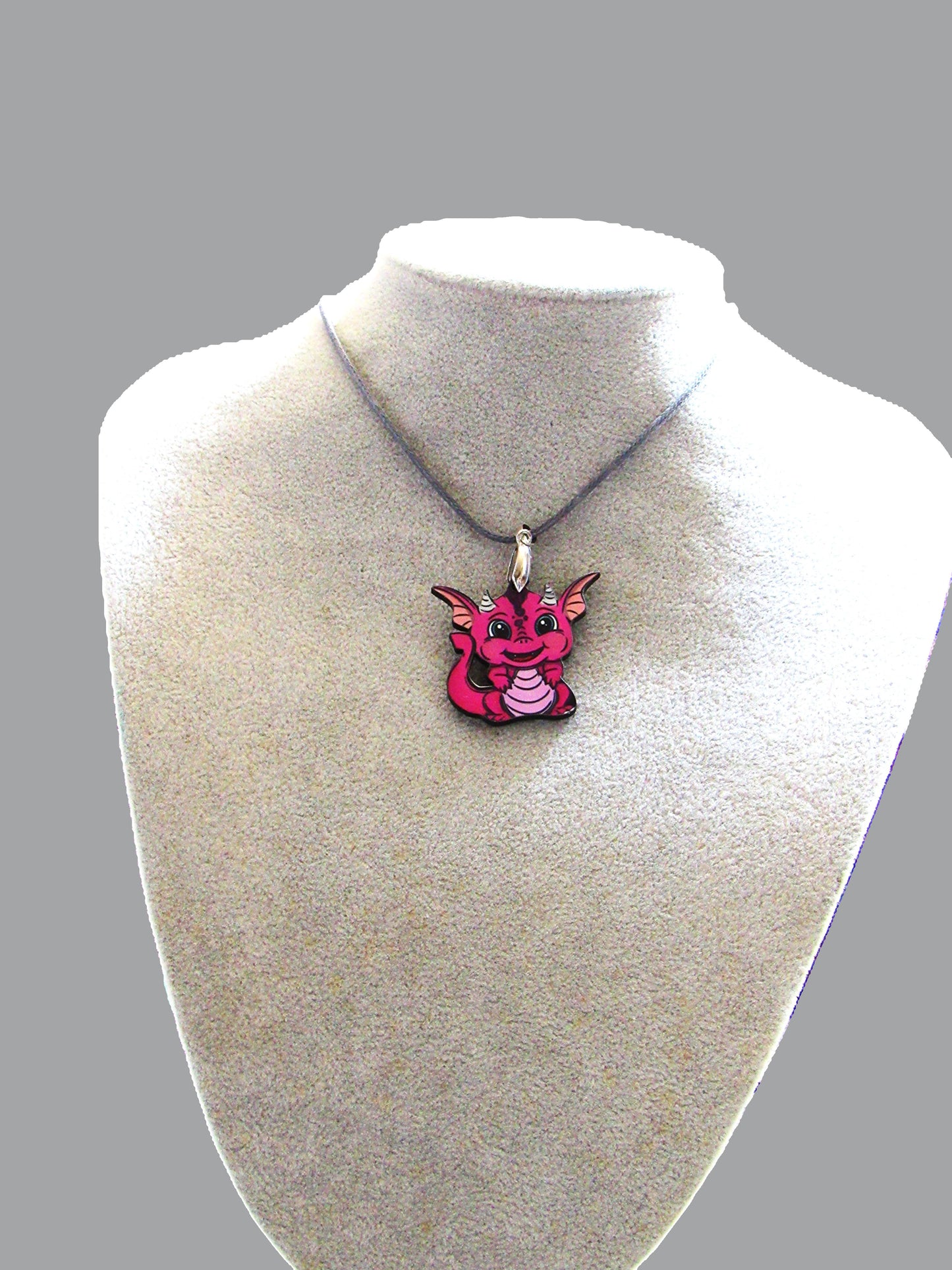 Dragon Shaped Childs Sublimated Necklace