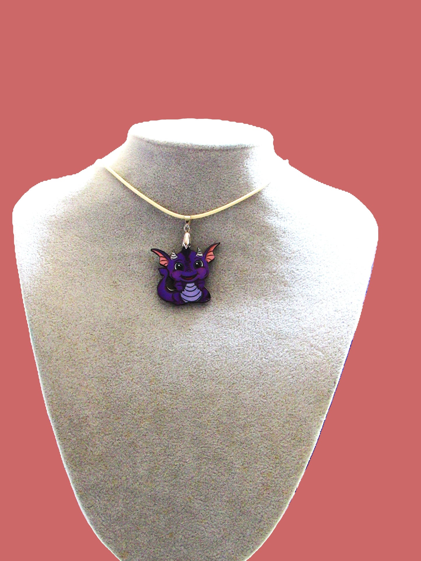 Dragon Shaped Childs Sublimated Necklace