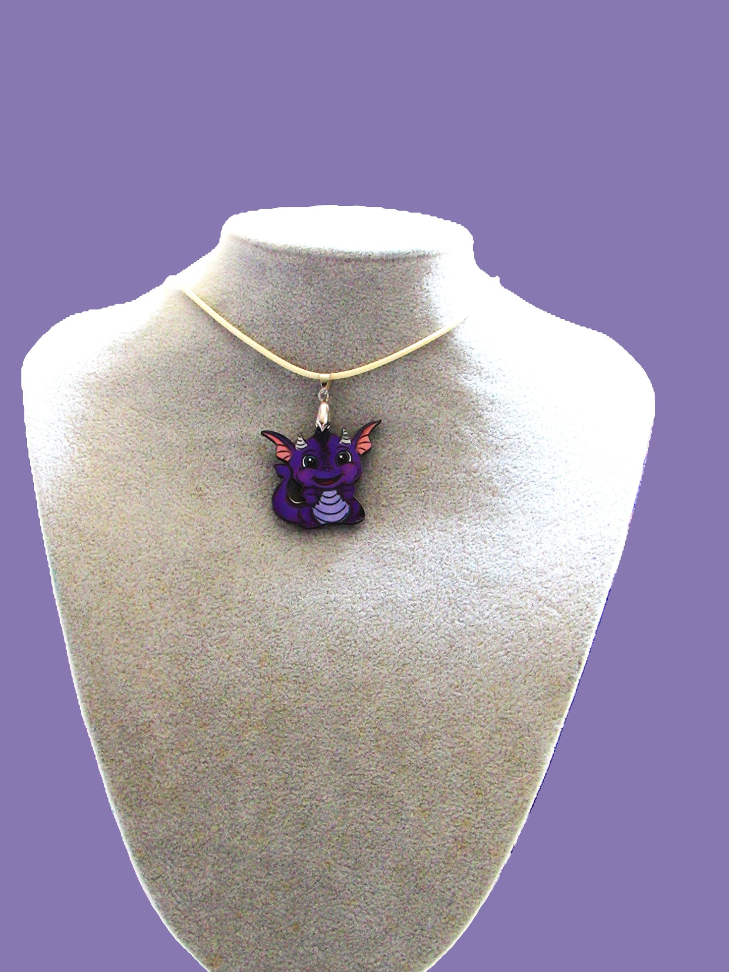 Dragon Shaped Childs Sublimated Necklace