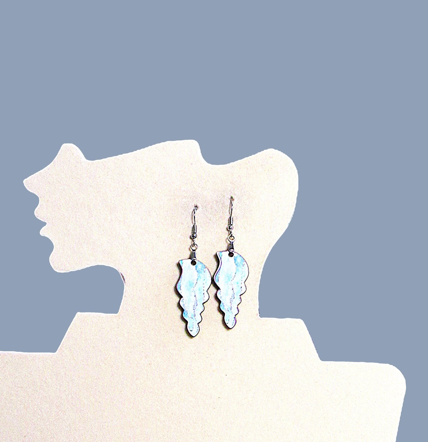 Tulip Shell Shaped Sublimated Earrings