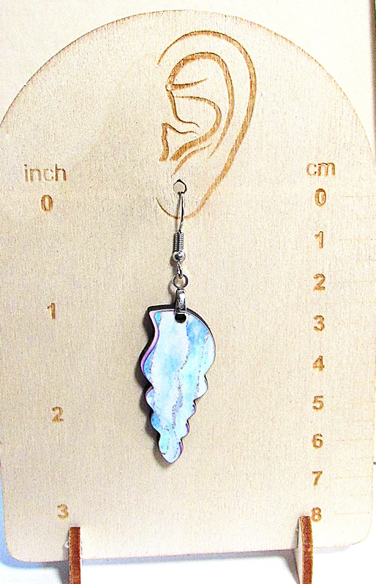 Tulip Shell Shaped Sublimated Earrings