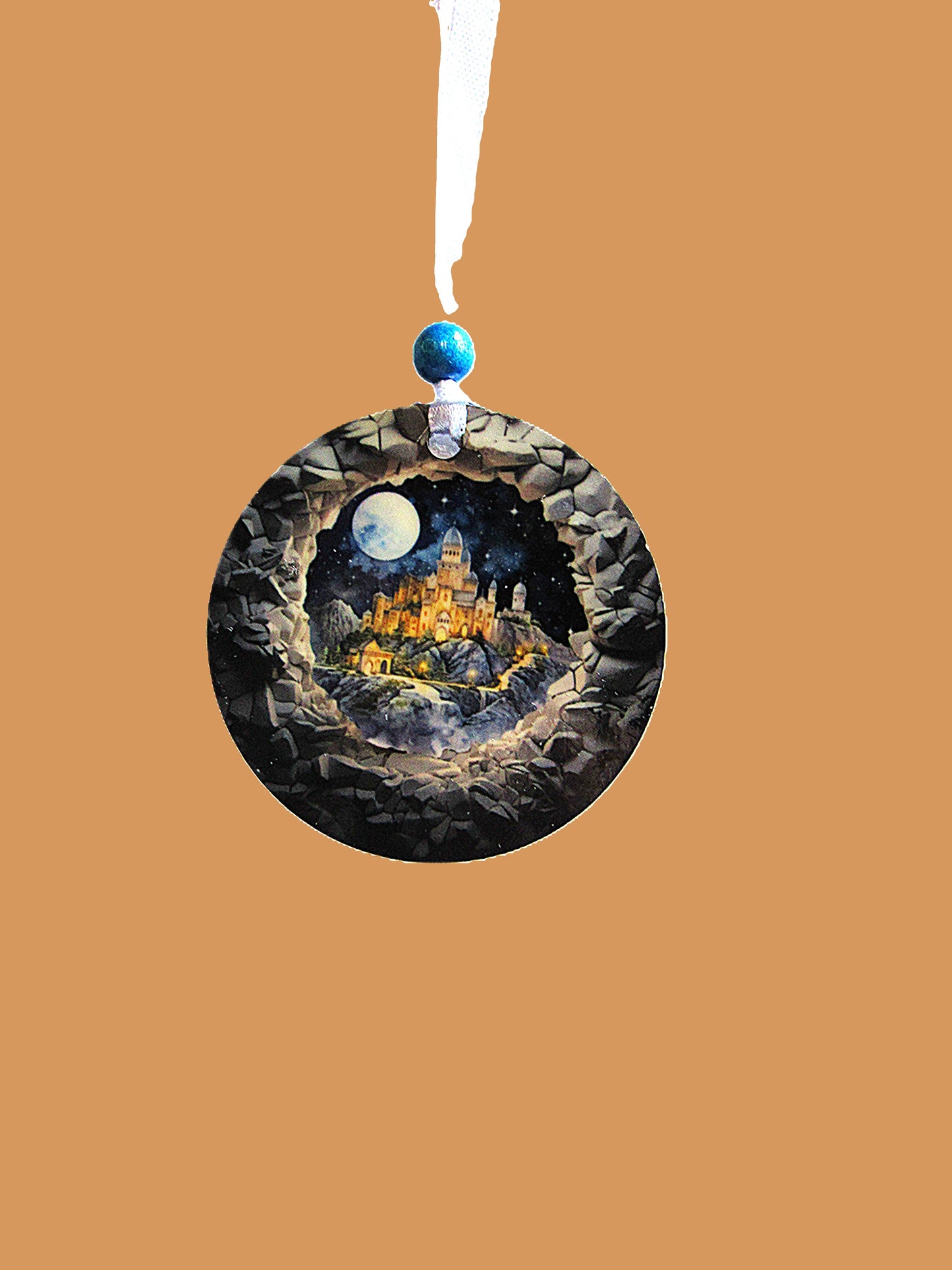 Round Shaped Sublimated Ornament