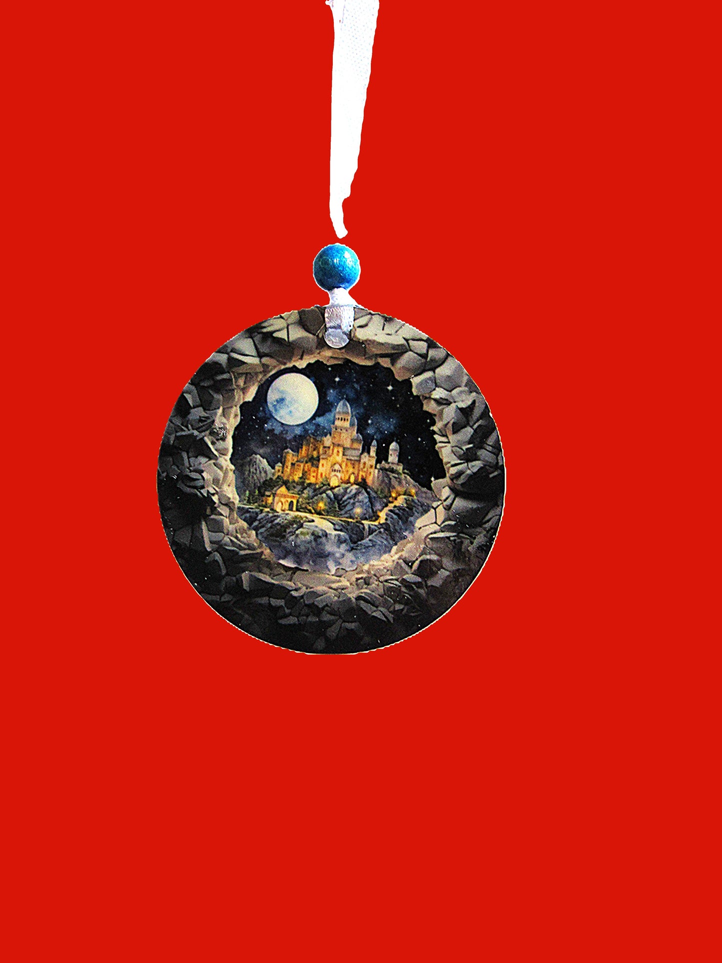 Round Shaped Sublimated Ornament
