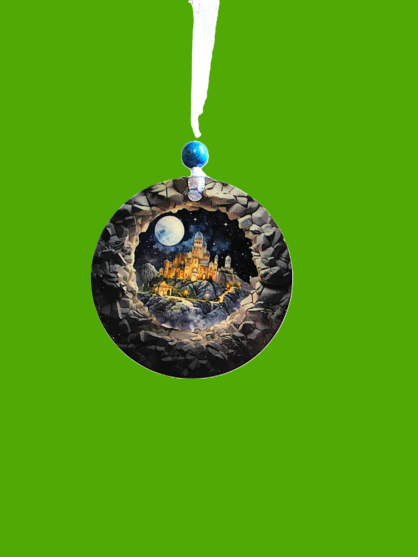 Round Shaped Sublimated Ornament