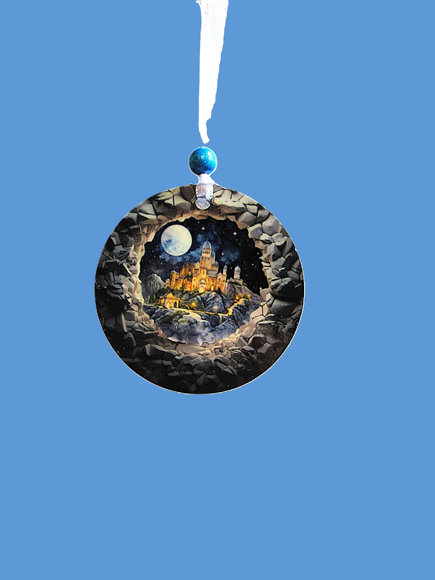 Round Shaped Sublimated Ornament