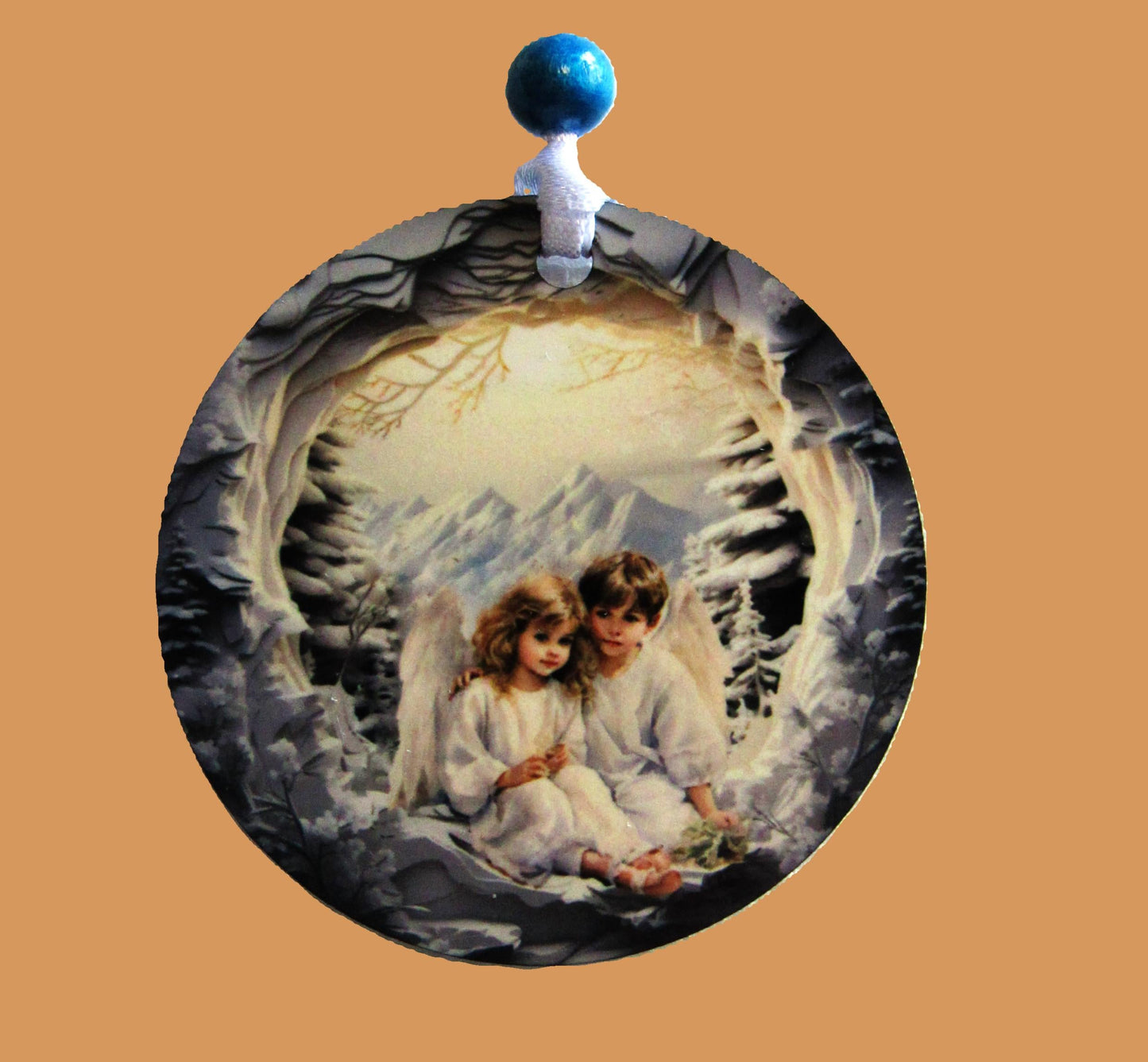 Round Shaped Sublimated Ornament