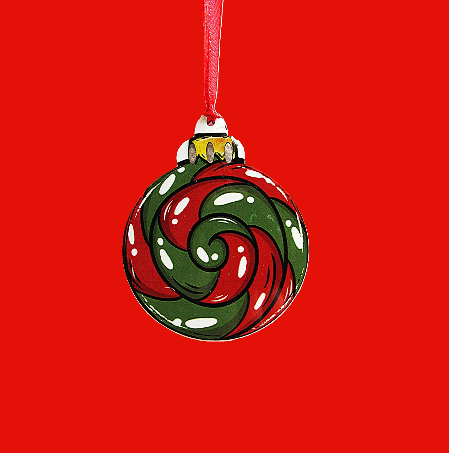 Round Shaped Sublimated Ornament