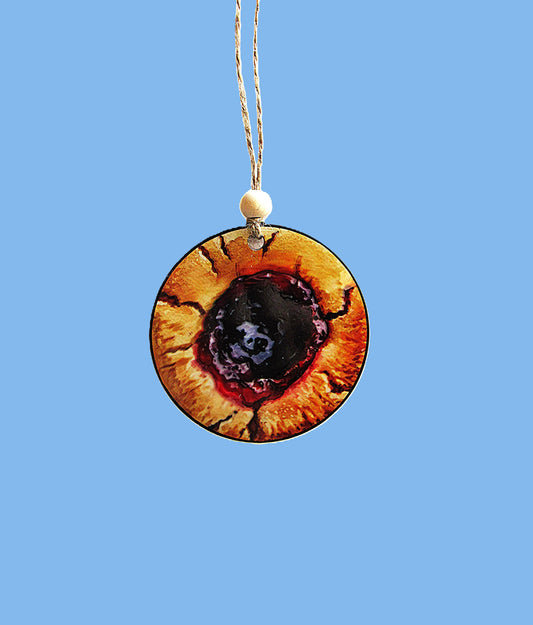 Round Shaped Sublimated Ornament