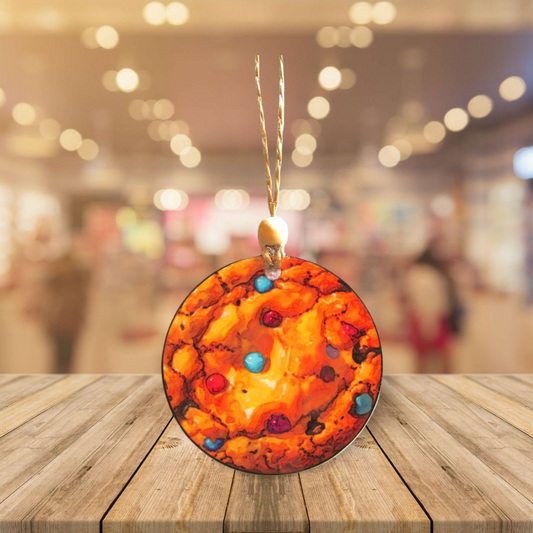 Round Shaped Sublimated Ornament