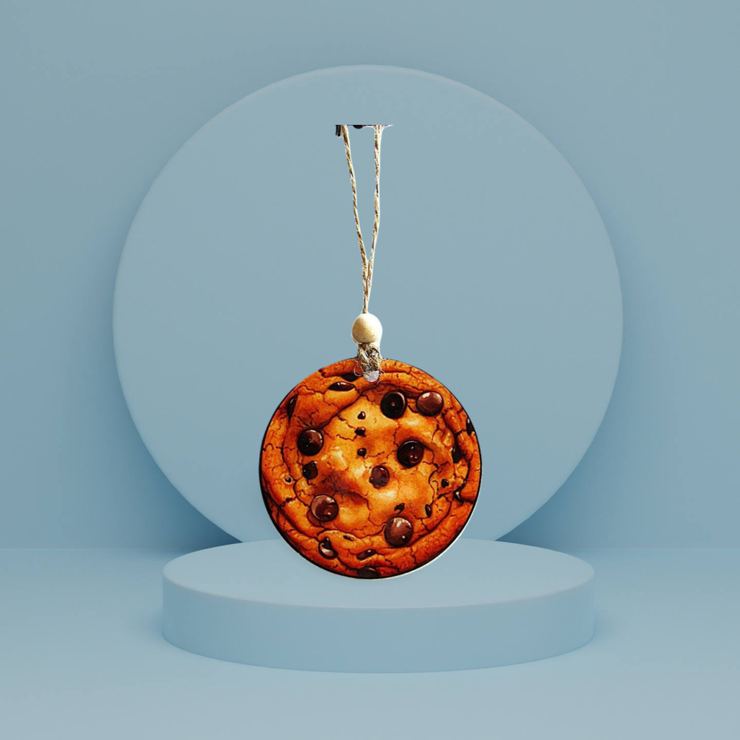 Round Shaped Sublimated Ornament