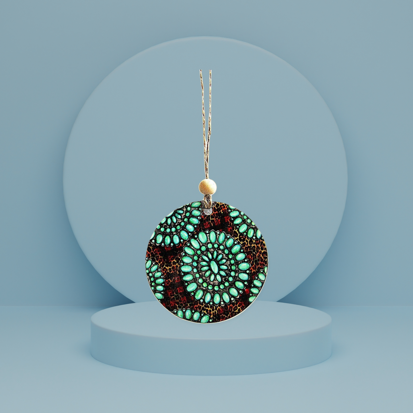 Round Shaped Sublimated Ornament