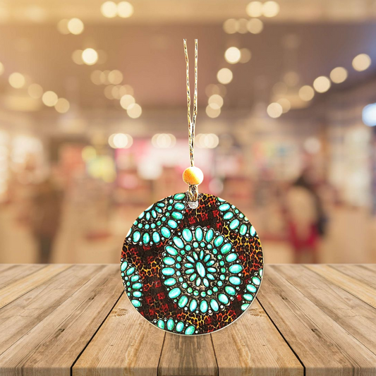 Round Shaped Sublimated Ornament