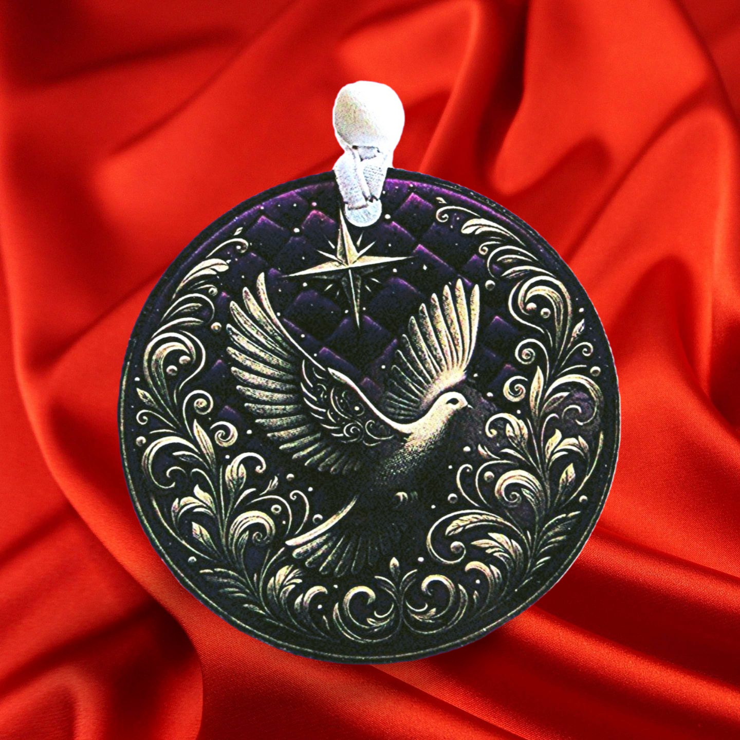 Round Shaped Sublimated Ornament