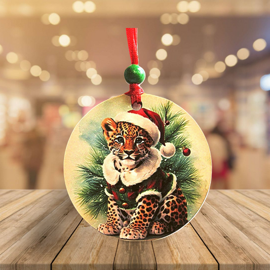 Round Shaped Sublimated Ornament