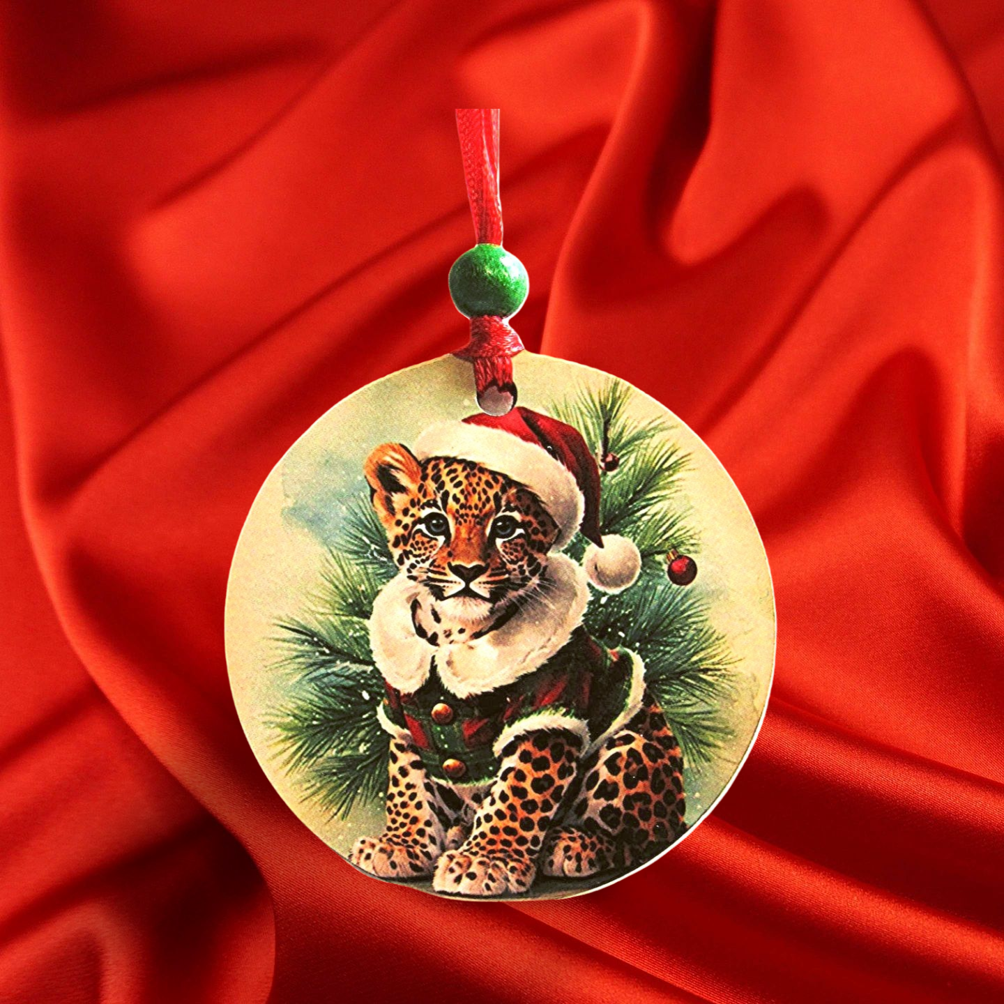 Round Shaped Sublimated Ornament