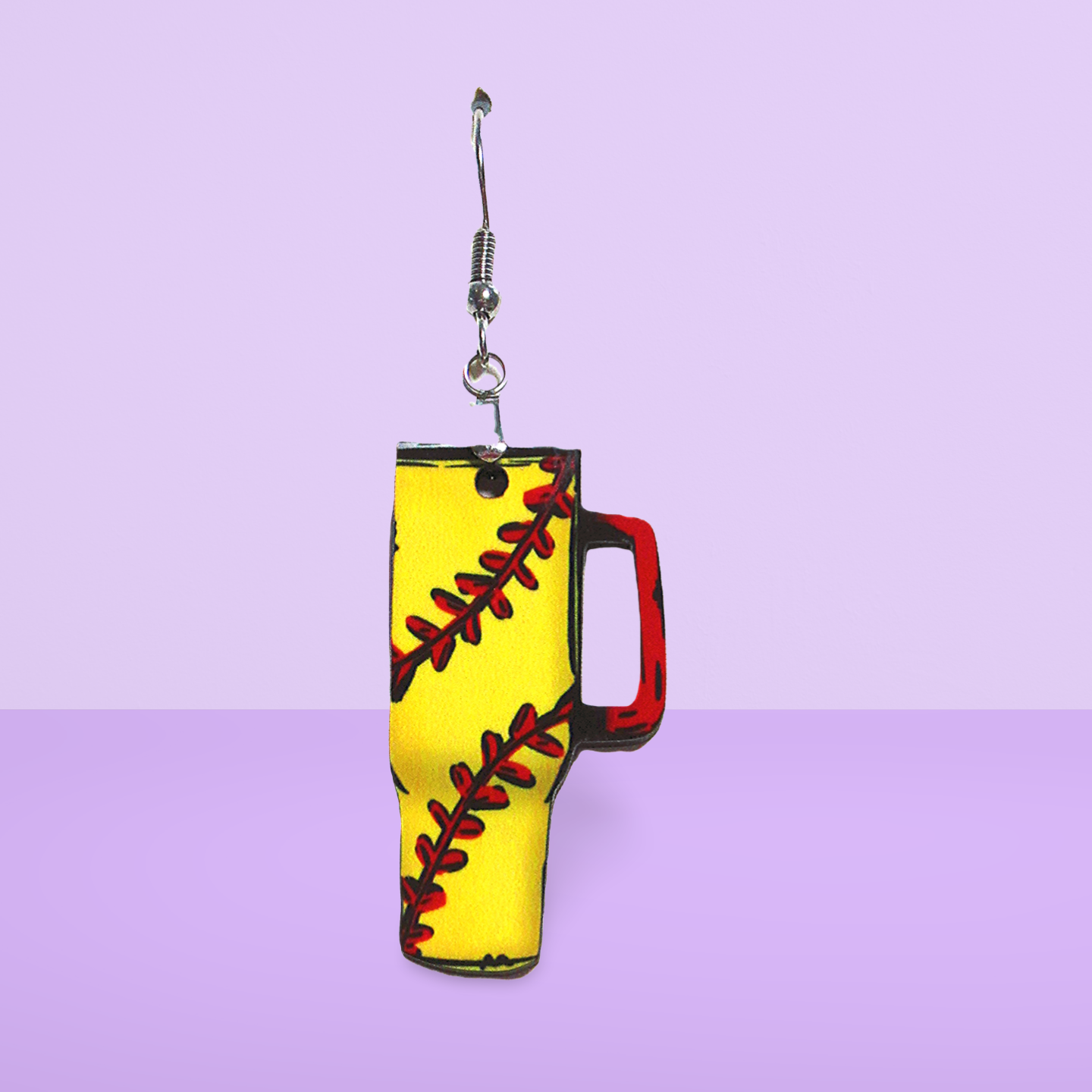 Tumbler Shaped Sublimated Earrings