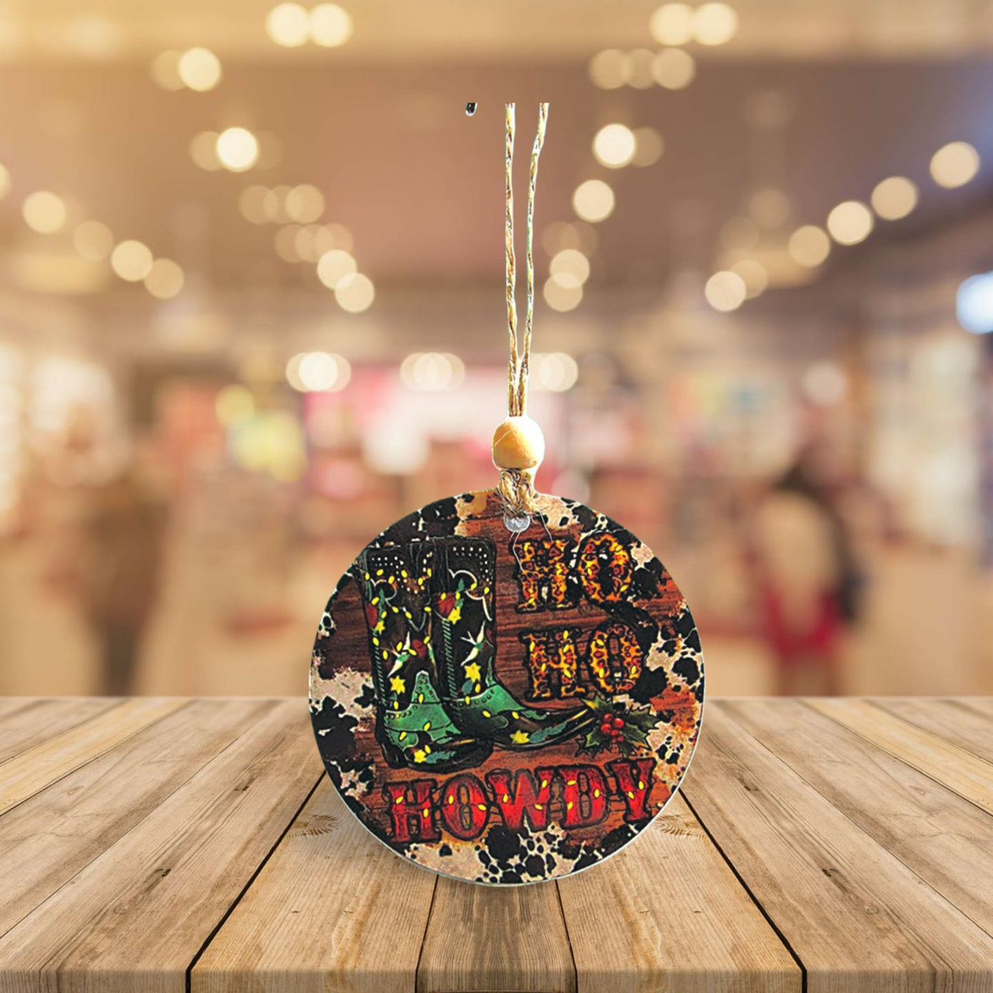 Round Shaped Sublimated Ornament