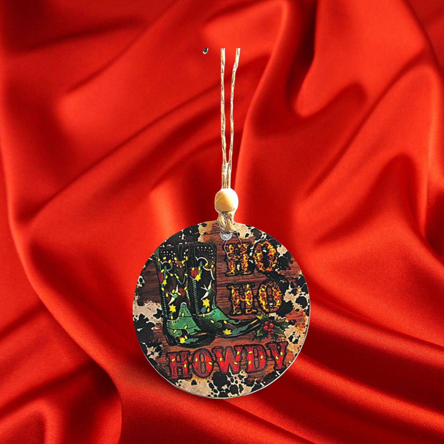 Round Shaped Sublimated Ornament