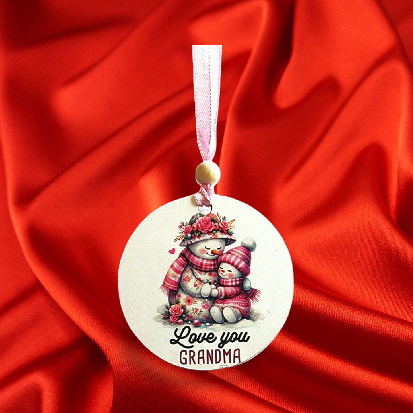 Round Shaped Sublimated Ornament