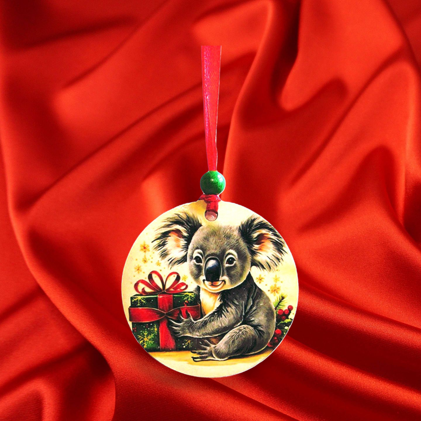 Round Shaped Sublimated Ornament