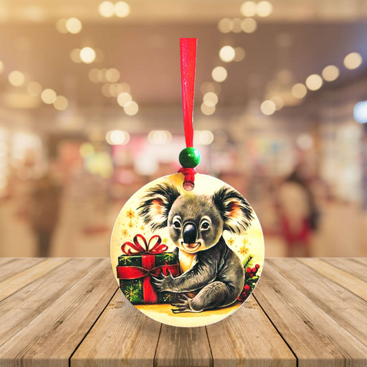Round Shaped Sublimated Ornament
