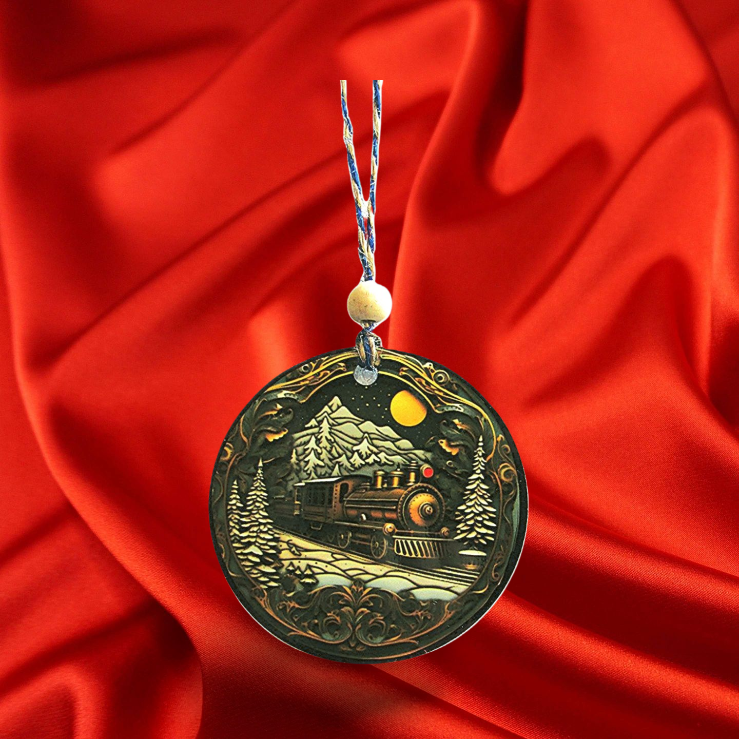 Round Shaped Sublimated Ornament