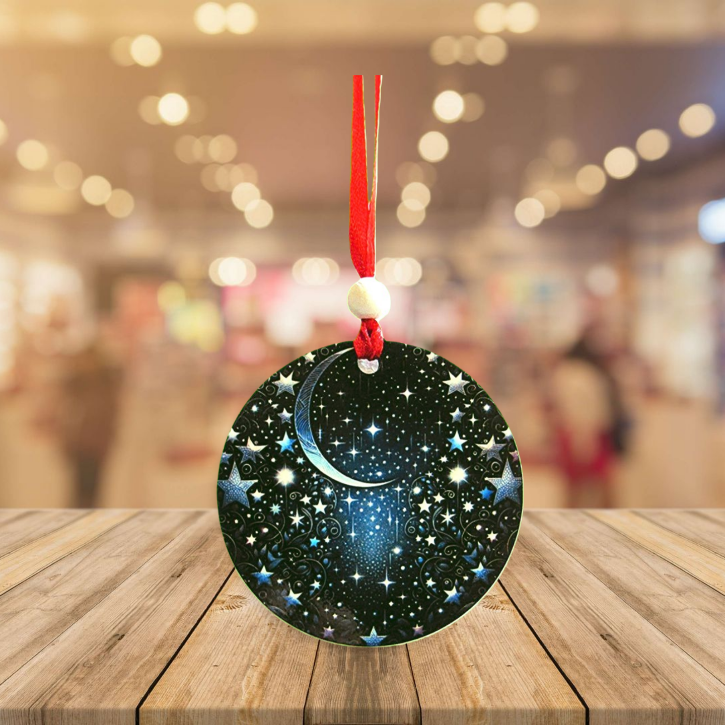 Round Shaped Sublimated Ornament