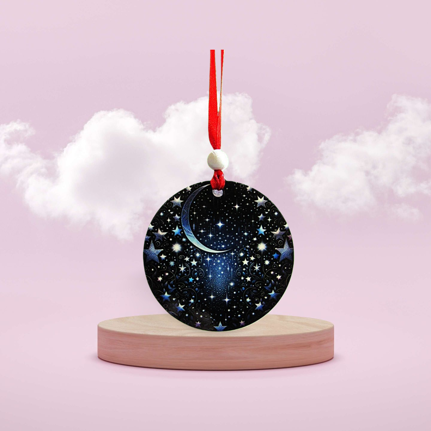 Round Shaped Sublimated Ornament
