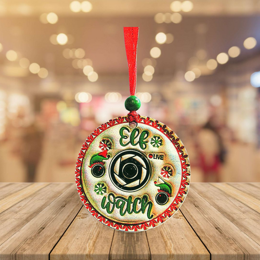 Round Shaped Sublimated Ornament