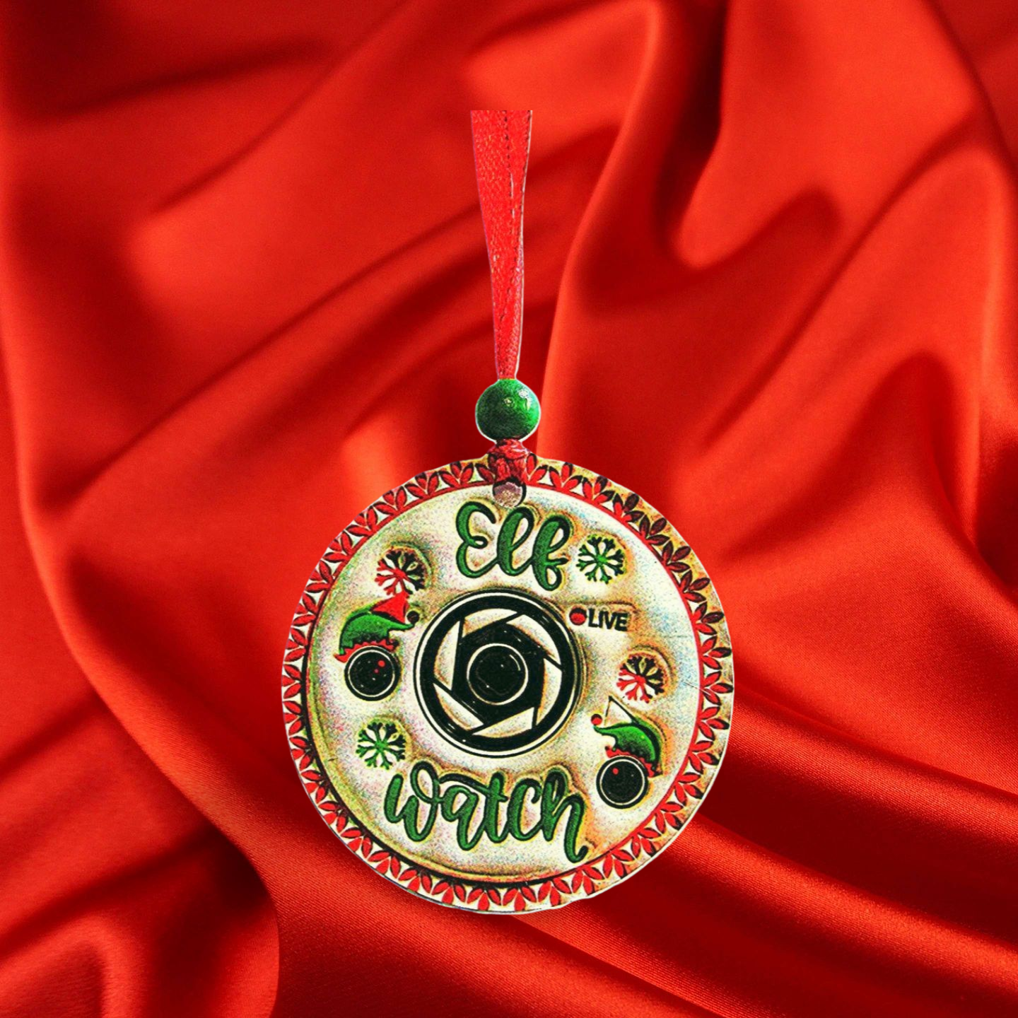 Round Shaped Sublimated Ornament