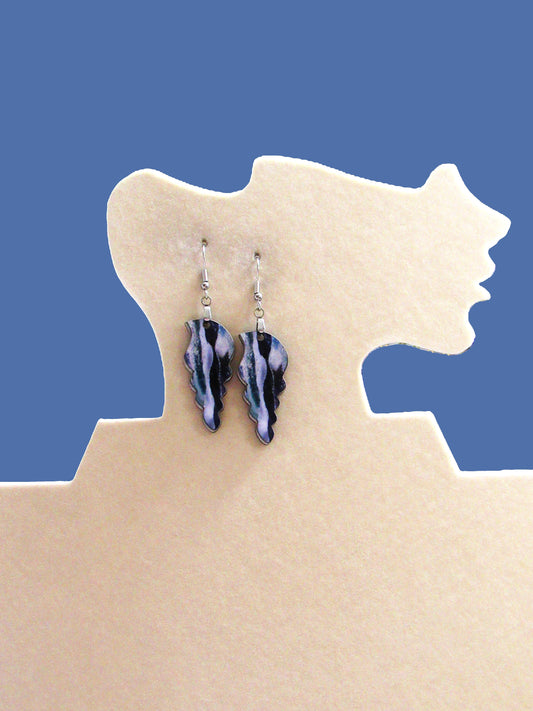 Tulip Shell Shaped Sublimated Earrings