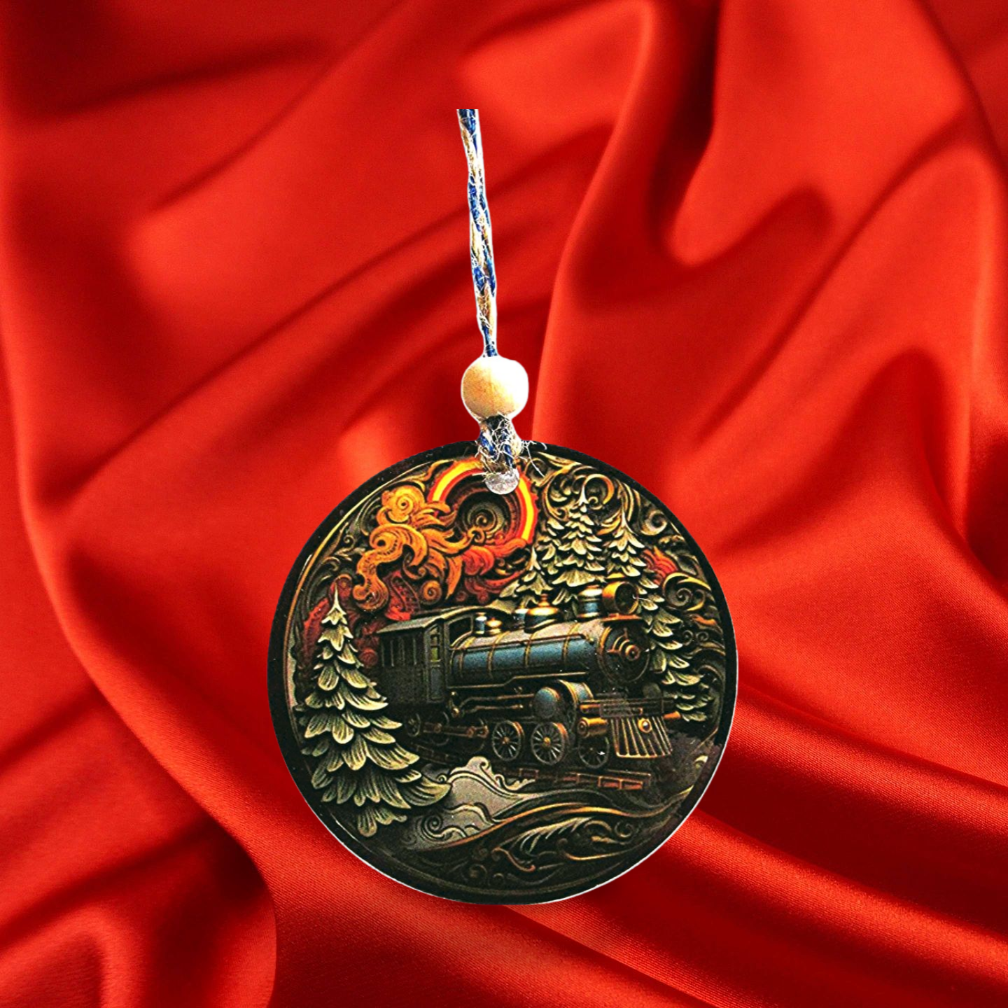 Round Shaped Sublimated Ornament
