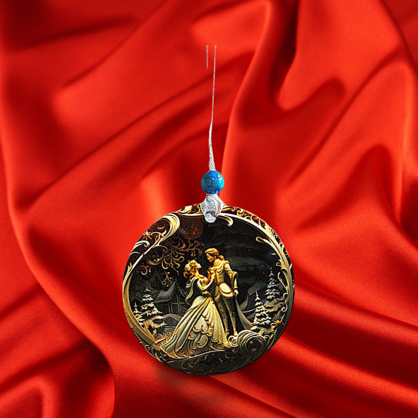Round Shaped Sublimated Ornament