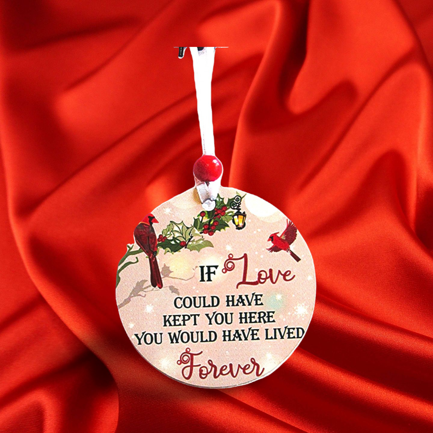 Round Shaped Sublimated Ornament