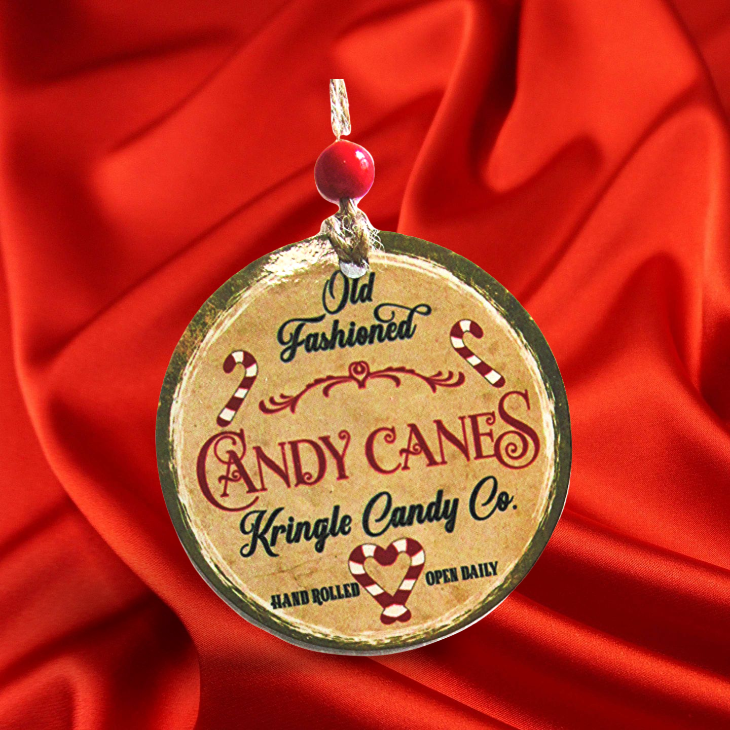 Round Shaped Sublimated Ornament