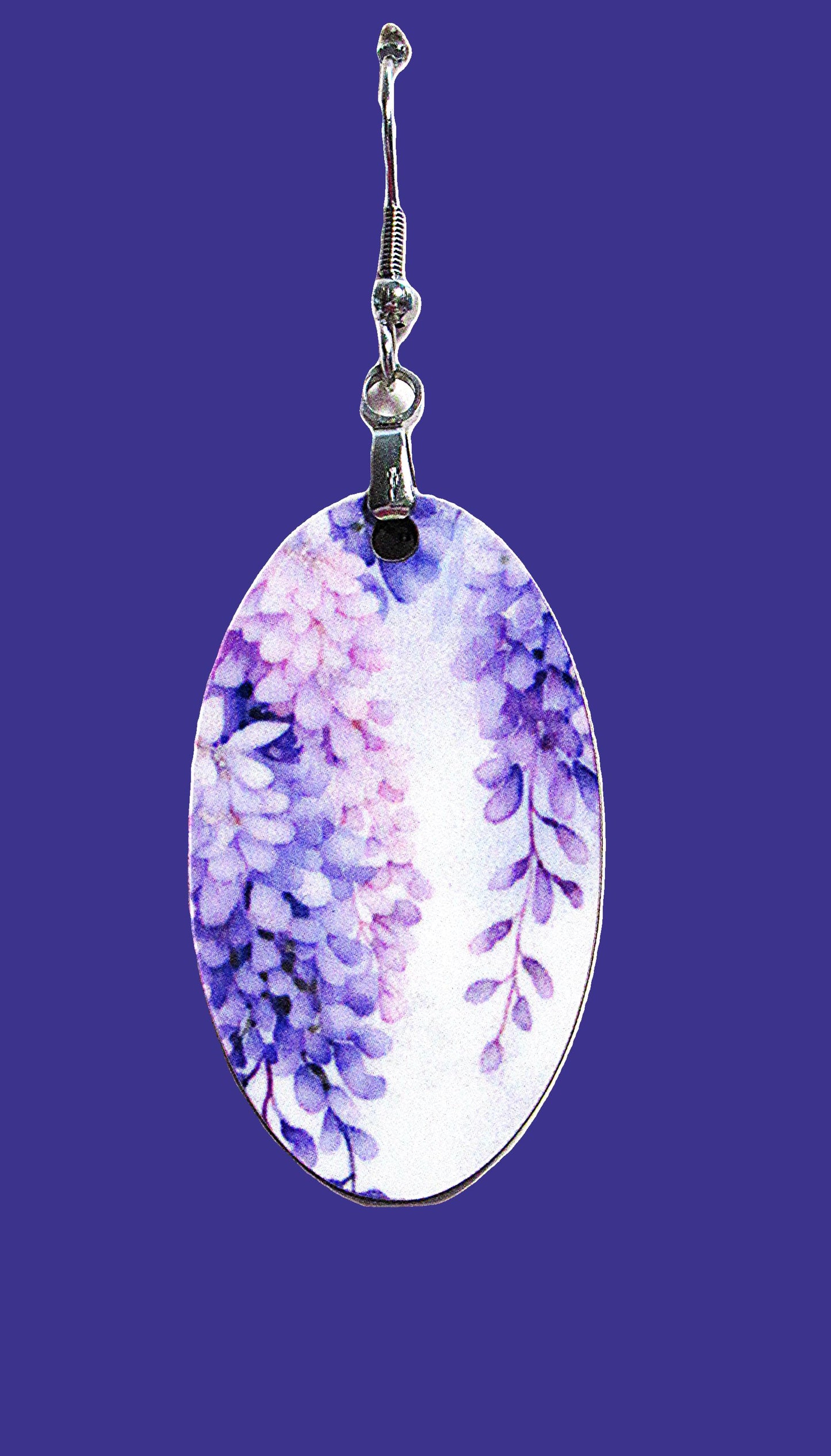 Oval Shaped Sublimated Earrings