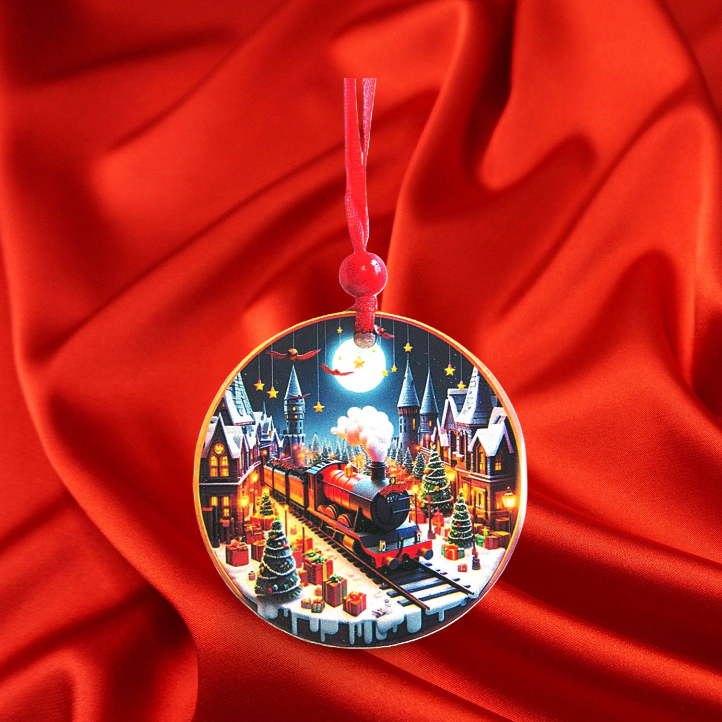 Round Shaped Sublimated Ornament