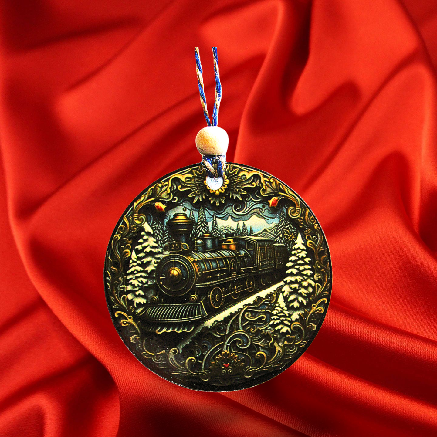 Round Shaped Sublimated Ornament