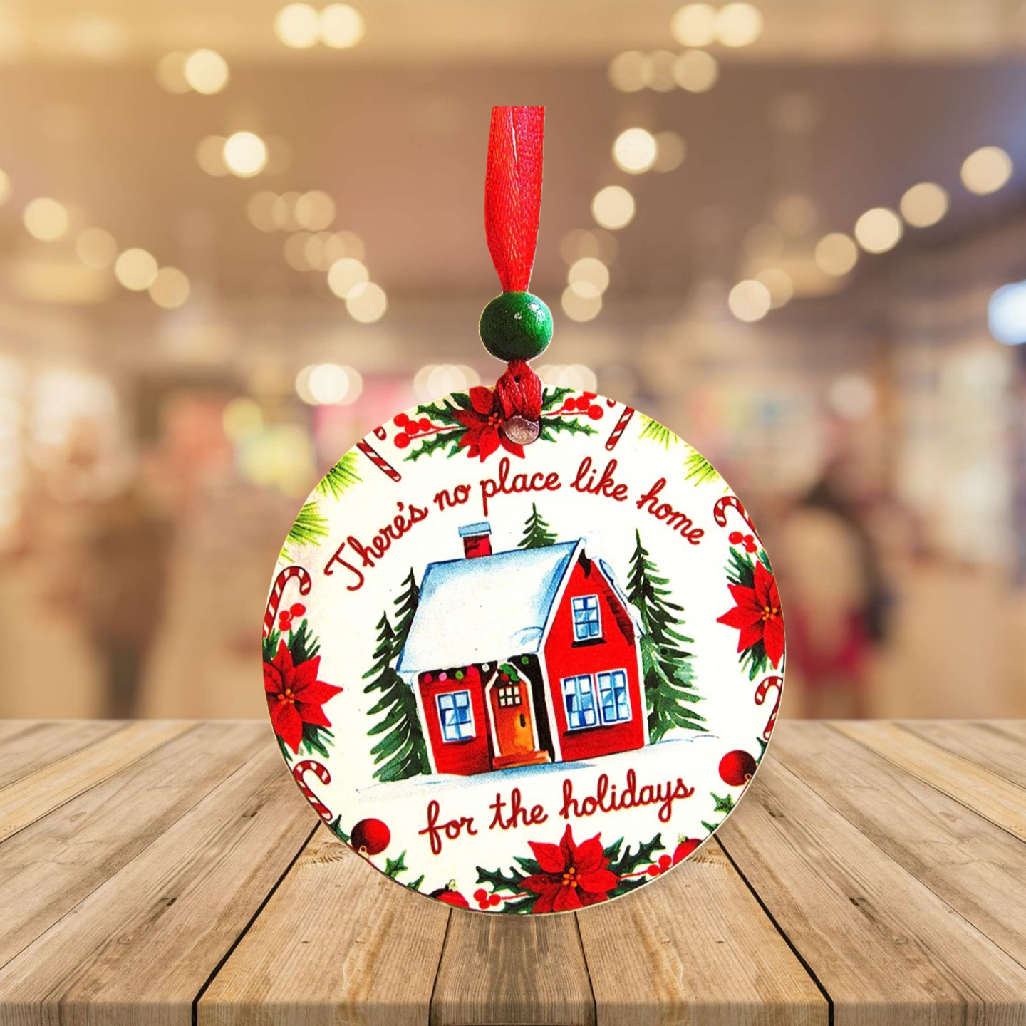 Round Shaped Sublimated Ornament