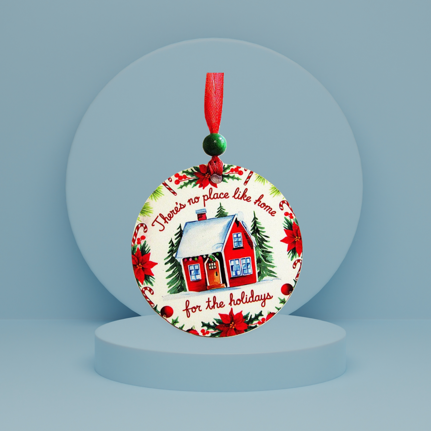 Round Shaped Sublimated Ornament