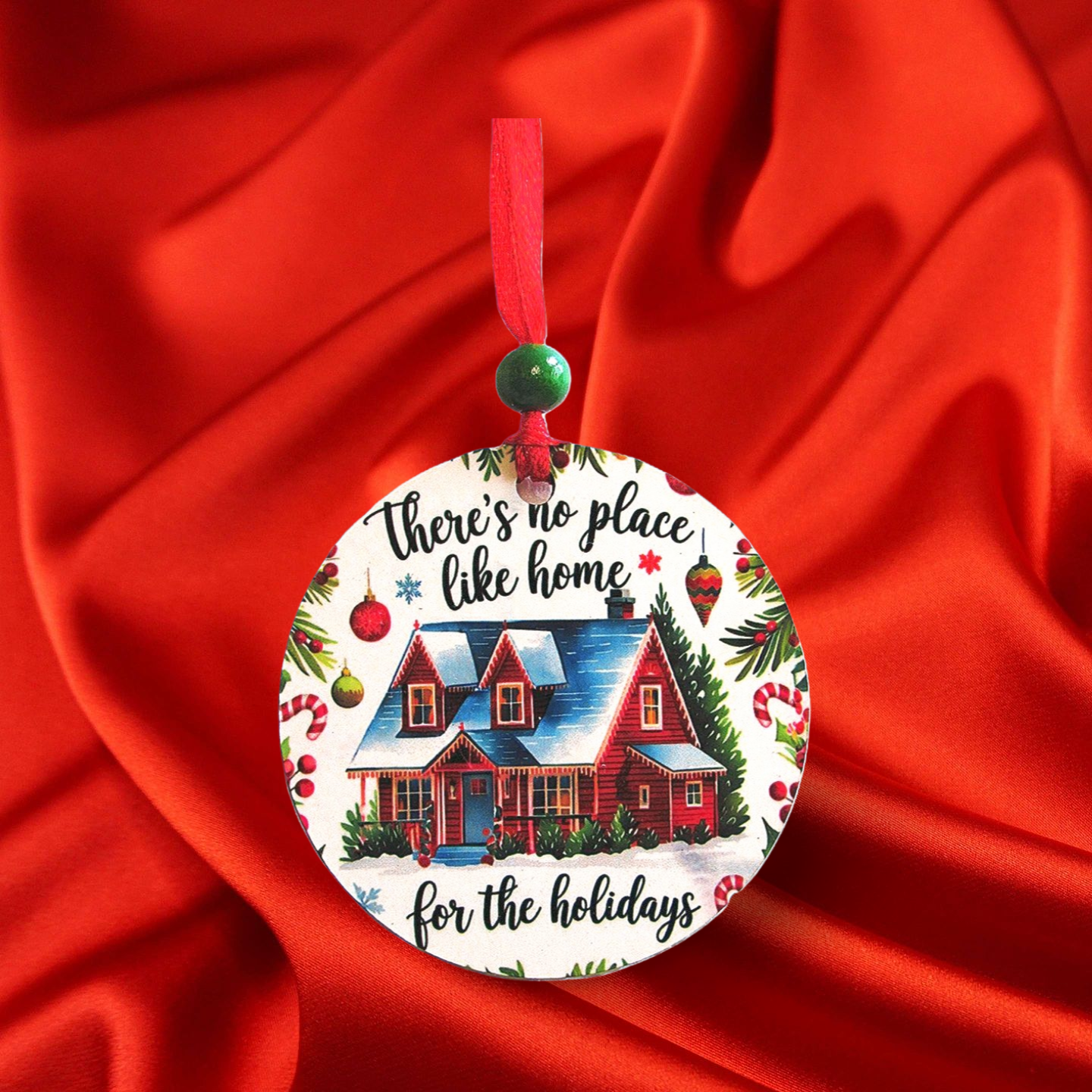 Round Shaped Sublimated Ornament