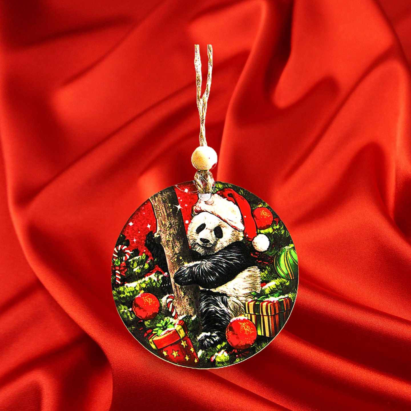 Round Shaped Sublimated Ornament