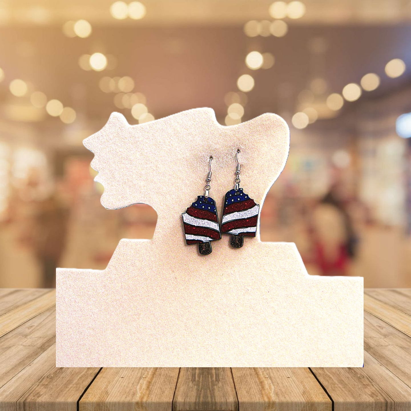 Popsicle  Shaped Sublimated Earrings