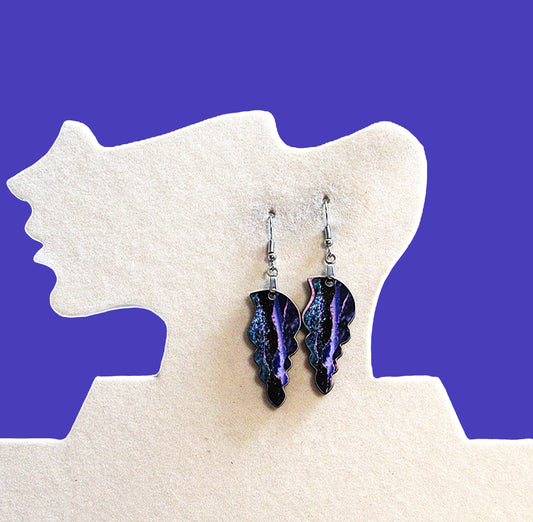 Tulip Shell Shaped Sublimated Earrings