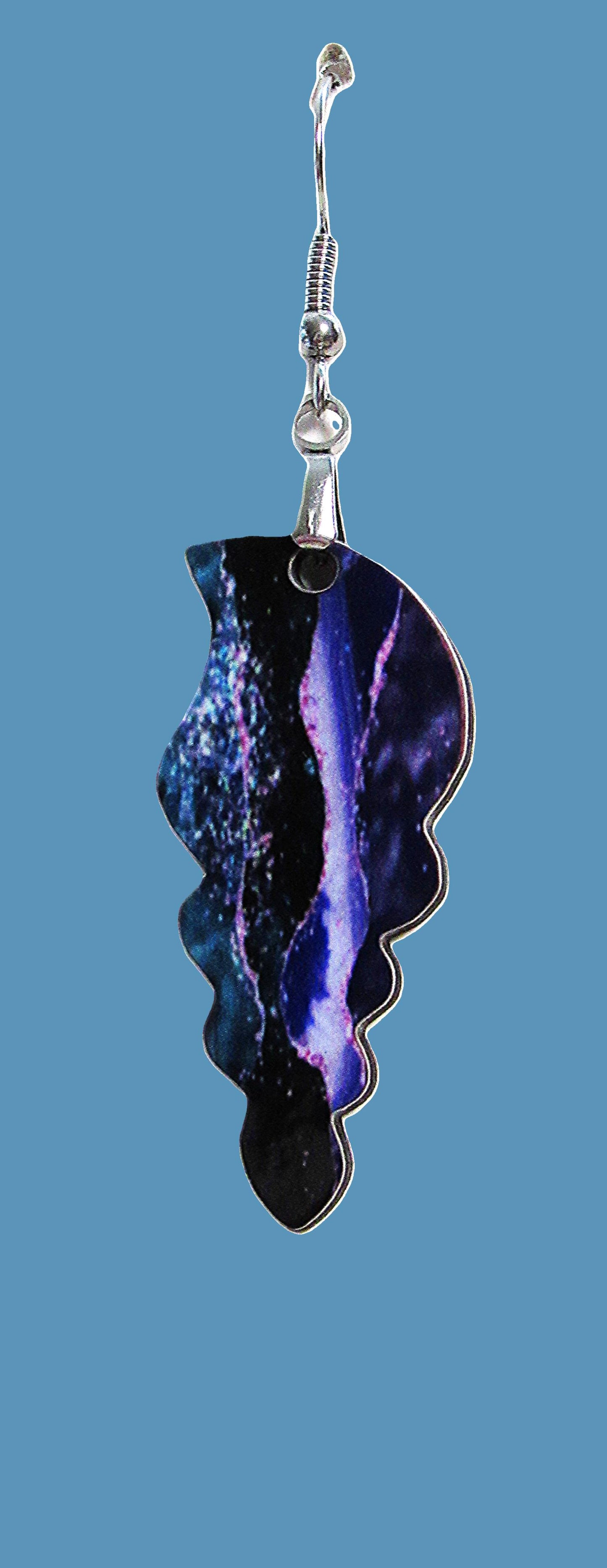 Tulip Shell Shaped Sublimated Earrings